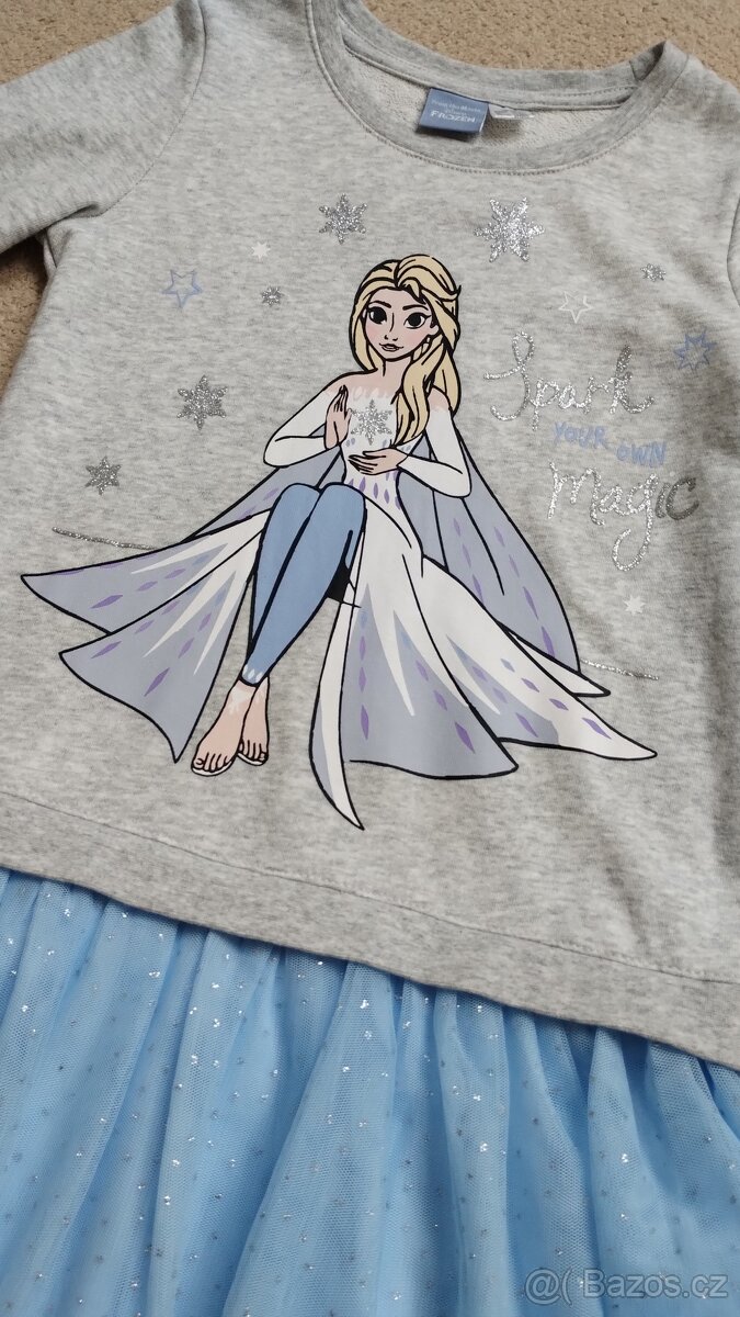 Dívčí šaty Ledové království - 3