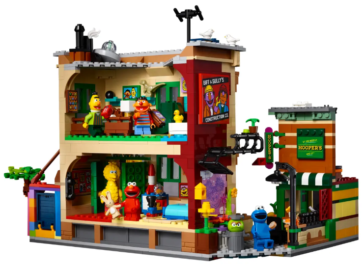 Nové LEGO 21324 123 Sesame Street - 3