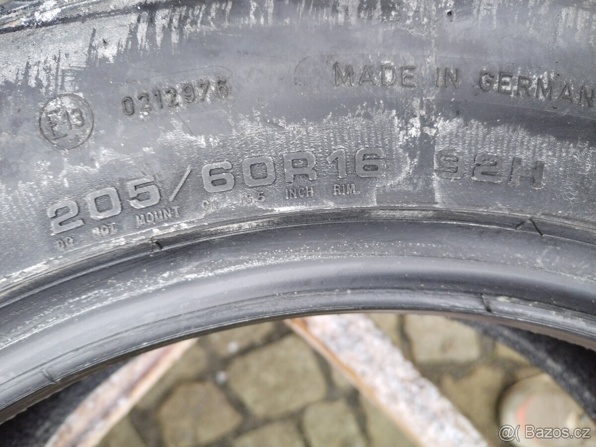205/60/16 zimni GOODYEAR a BRIDGESTONE 205/60 R16 - 3