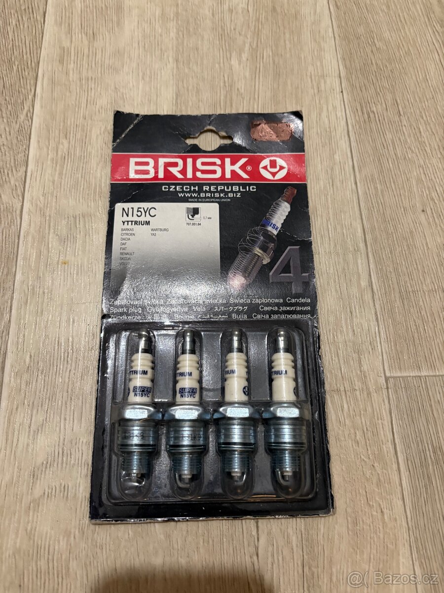 PRODÁM NOVÉ SVÍCKY BRISK N15ZC,D17YC - 3