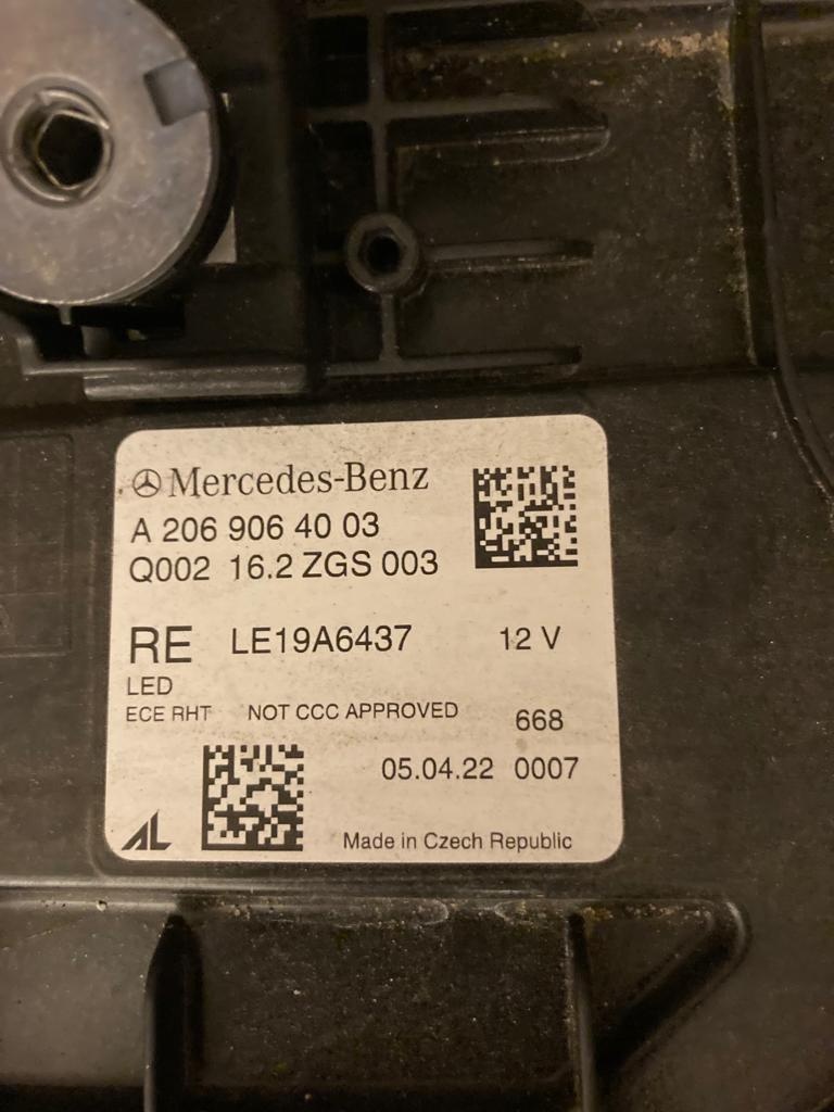 světlo PP Mercedes-Benz C 220 D - 3