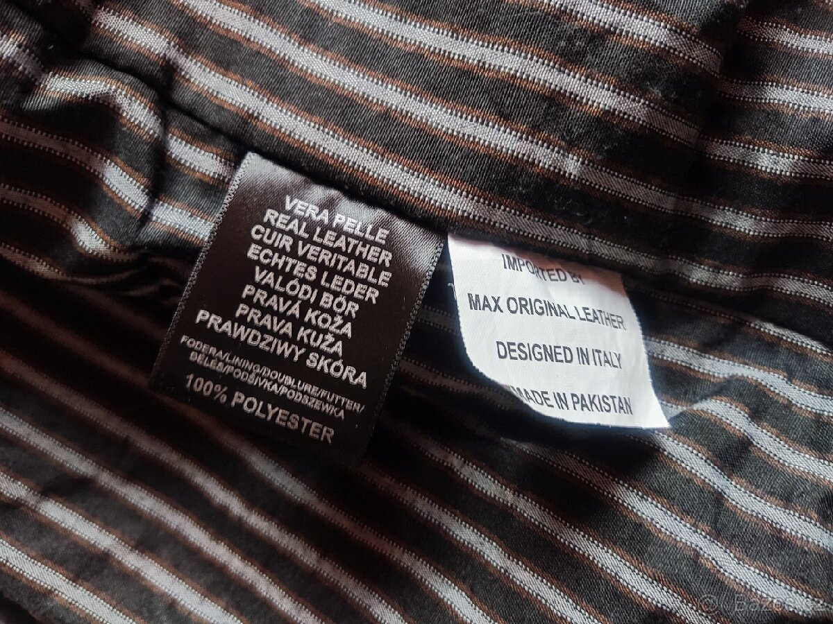 Kožená bunda pánská 3XL - Úplně nová - 3