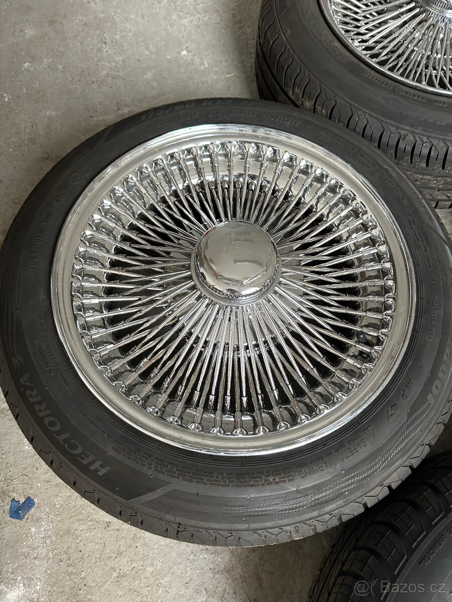 Drátěná pletená kola 4x100 r15 - 3