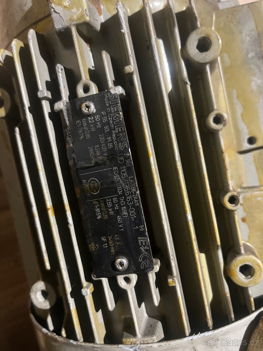 Prodám Elektromotor 2.2kw 2880ot. 2/kus - 3