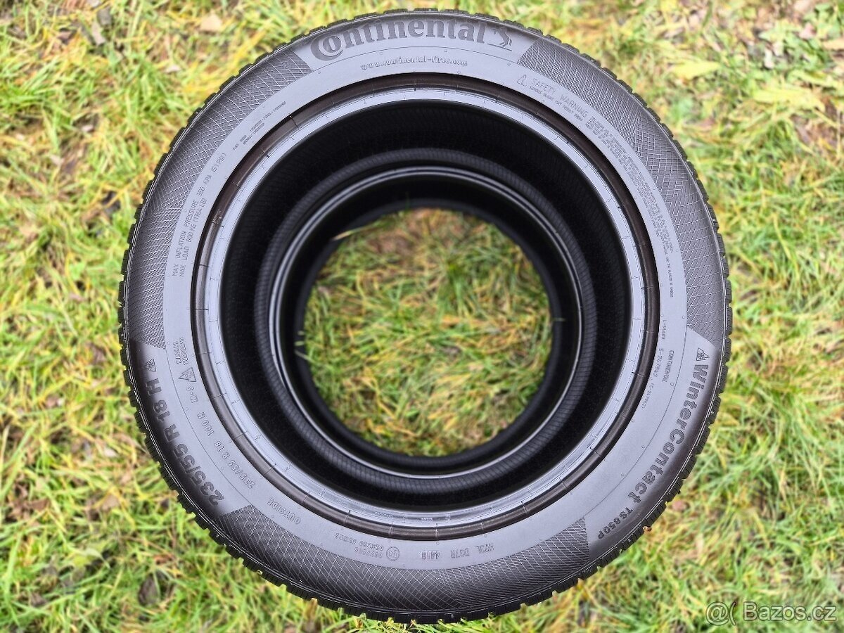 4x Zimní pneu Continental Winter TS850P - 235/55 R18 - 95% - 3