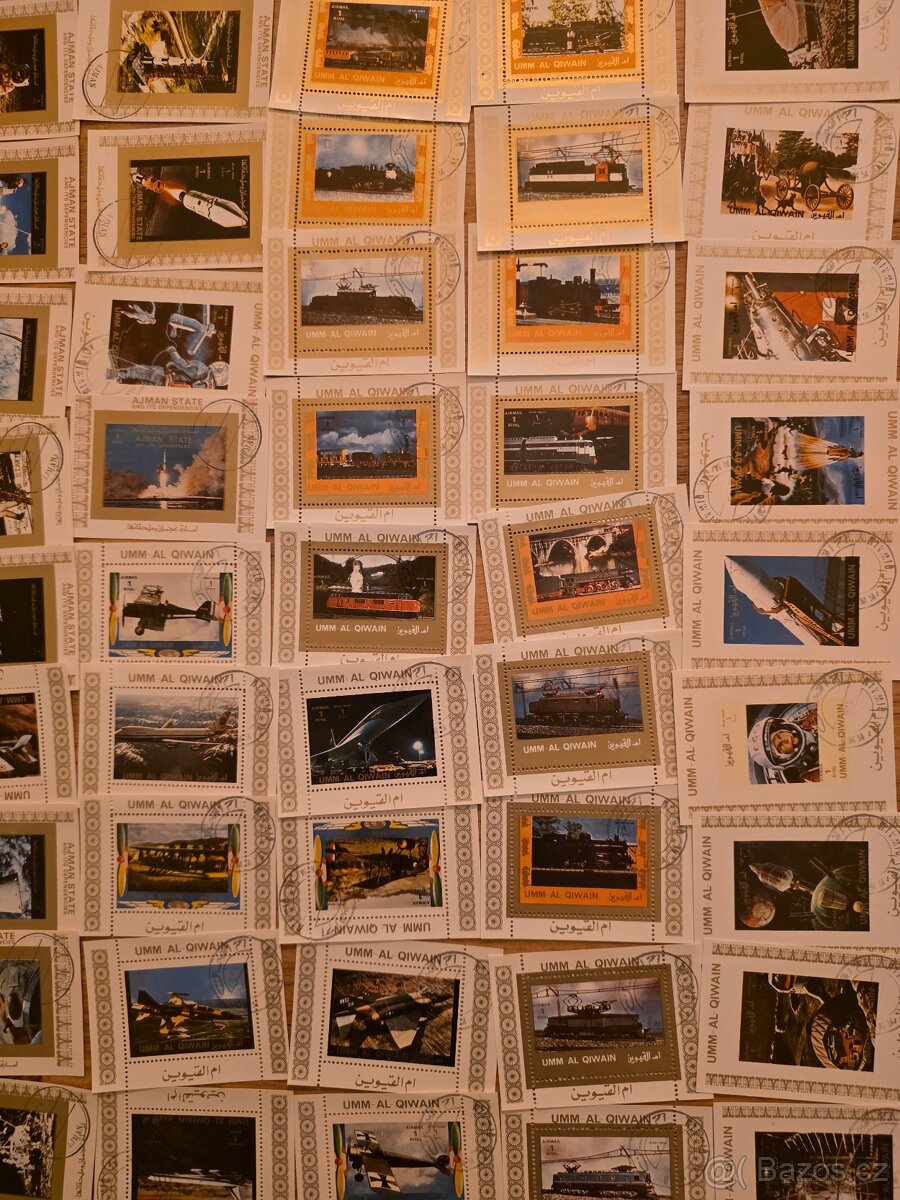 Sbírka aršíků technika + vesmír - 3