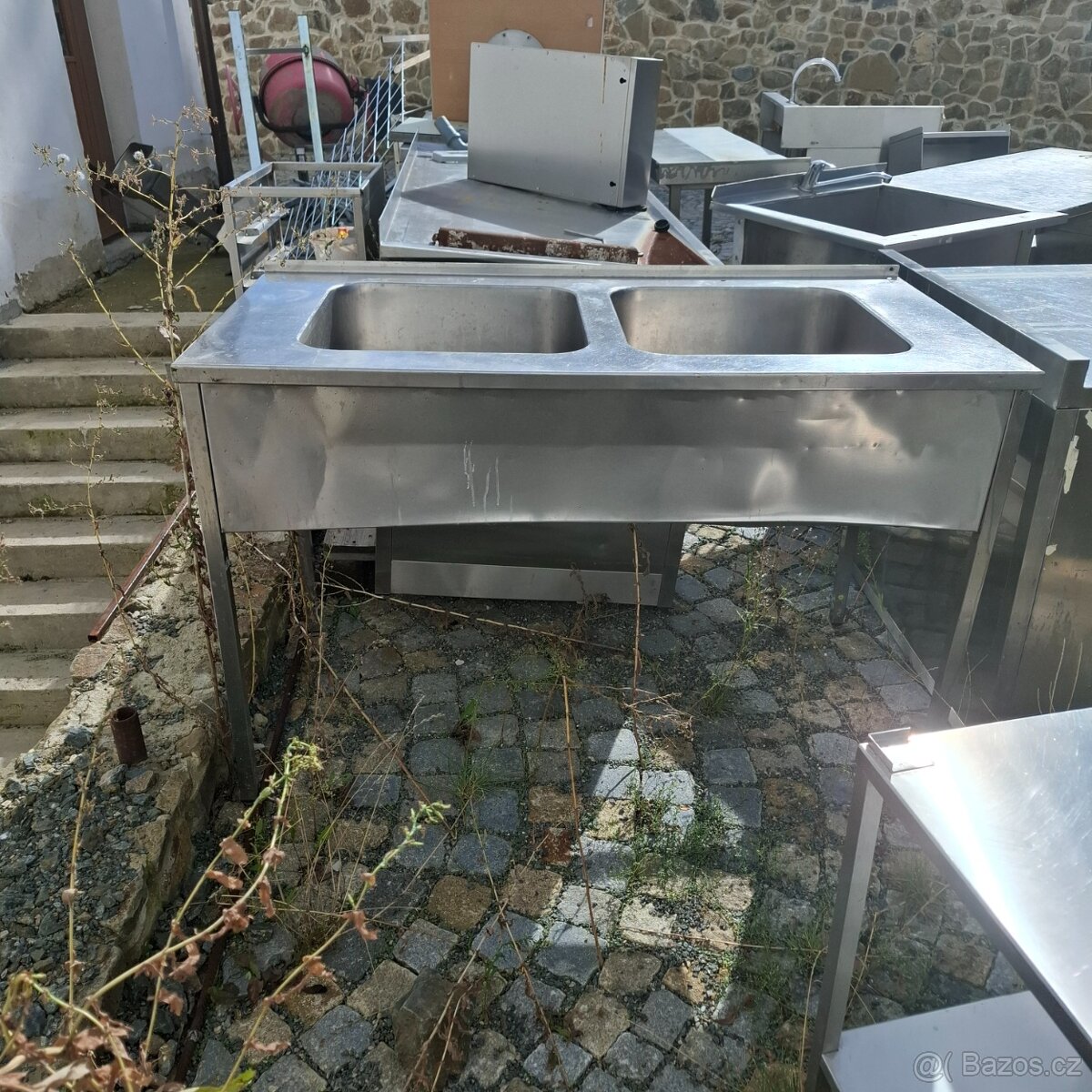 Nerezový dvou dřez - 3