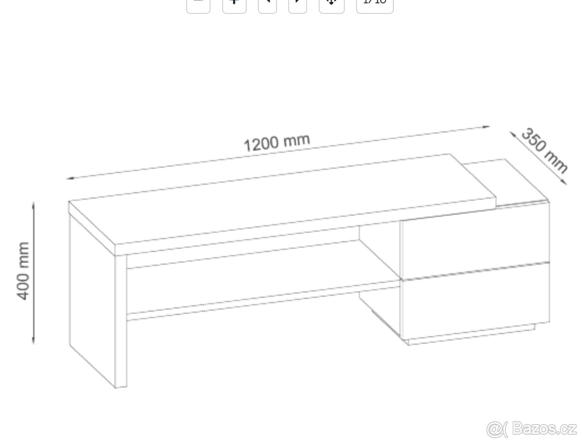 TV stolek JYSK ABTERP - 3