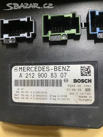 MERCEDES E, W212,SAM MODUL+DALŠÍ N.D - 3