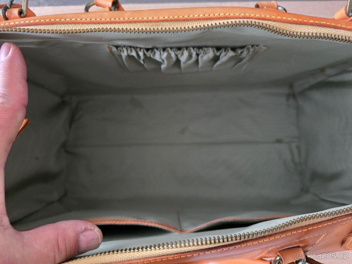 kvalitní cestovní taška kožená - 3