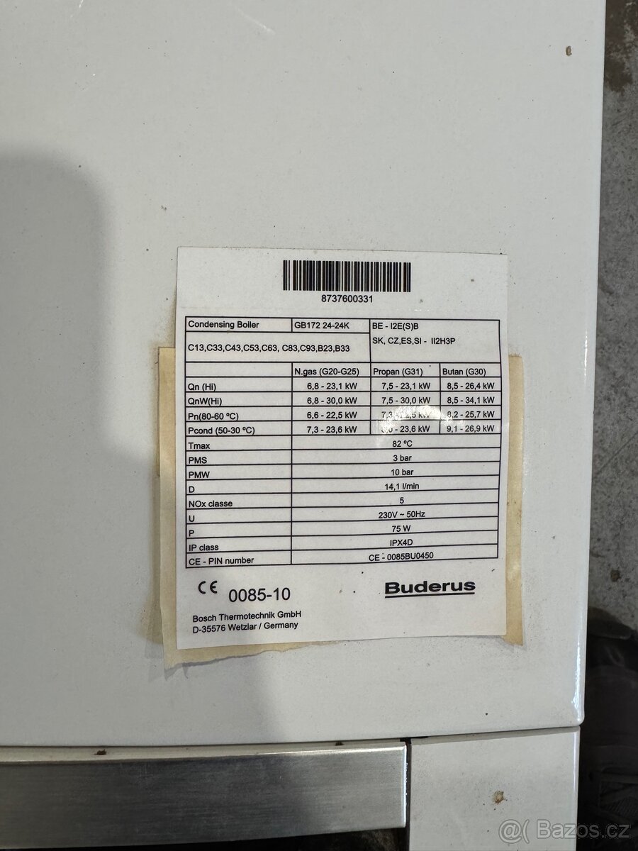 Kotel Buderus 23 kw - 3