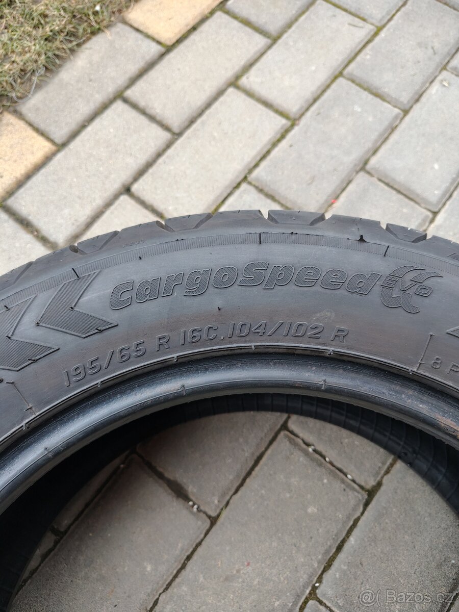 Prodám letní pneu 195/65/16c - 3