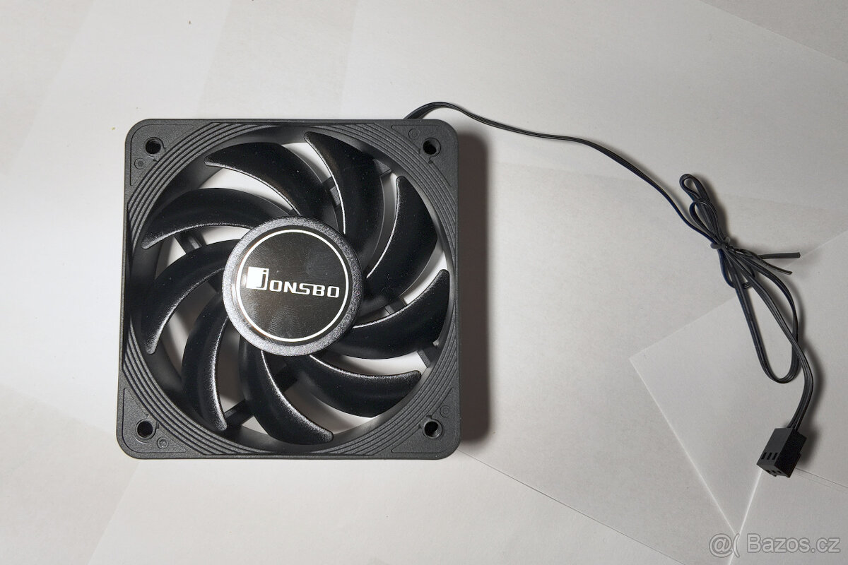 Nové PC ventilátory Jonsbo 100mm, 12V - 3