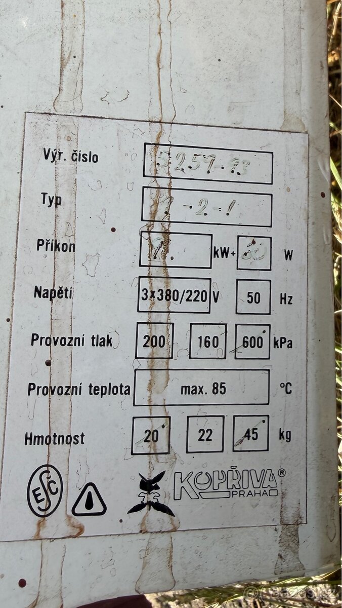 Elektrokotel Kopřiva Duko 9kW - 3