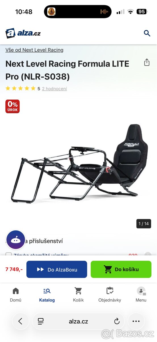 závodní trenažer- Next Level Racing Formula +FANATEC - 3