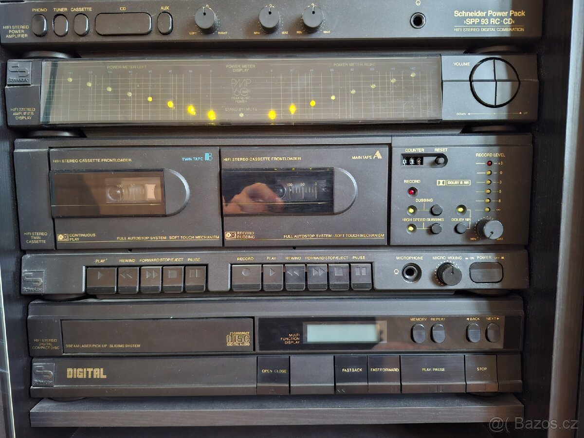 Stereo systém Schneider Power Pack SPP 93 RC CD - 3