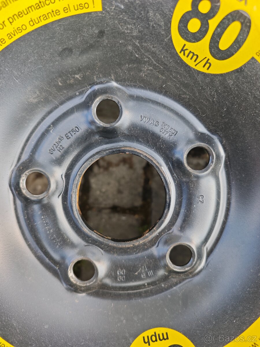 Rezervní kolo 5x112 R16 - 3