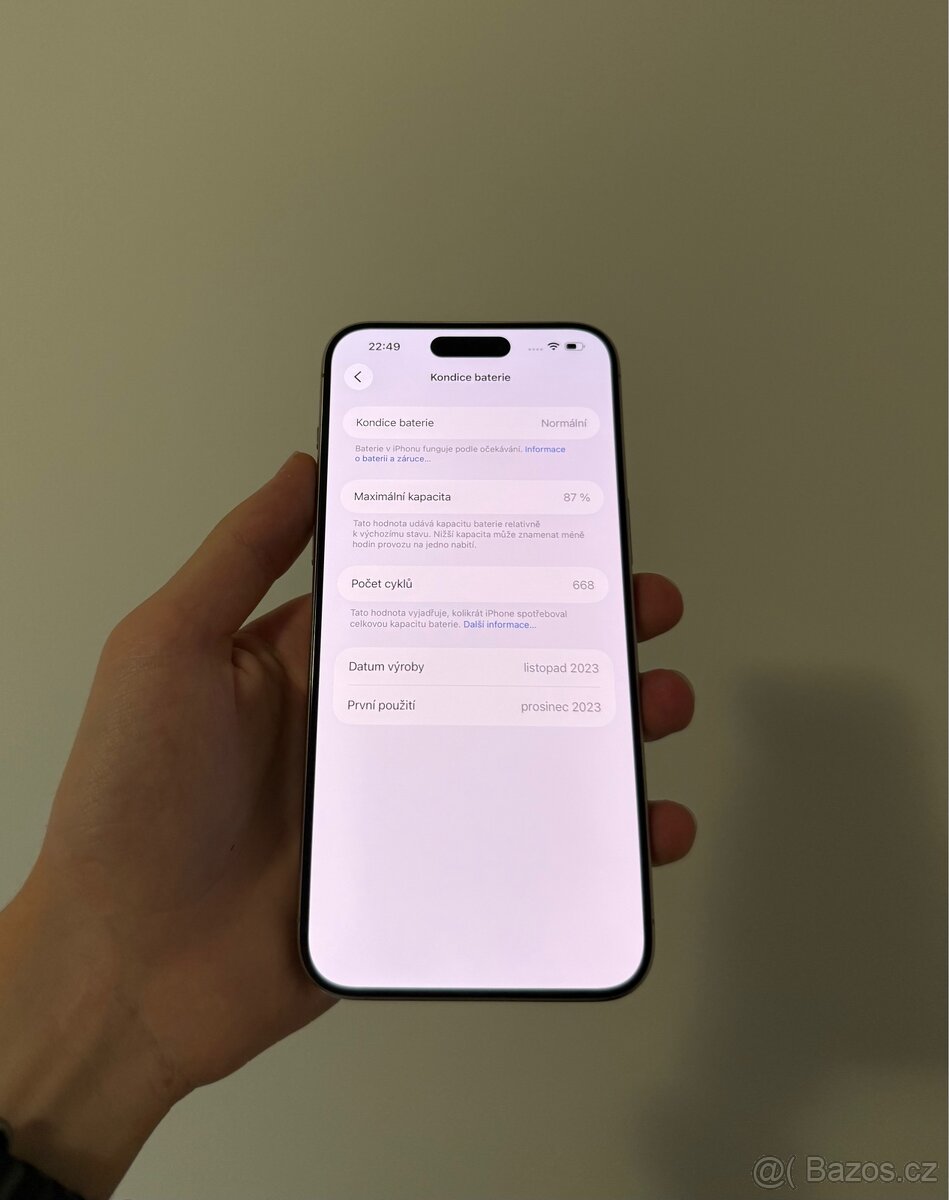 IPhone 15 Pro Max 256gb,87% baterie⚡️ - 3