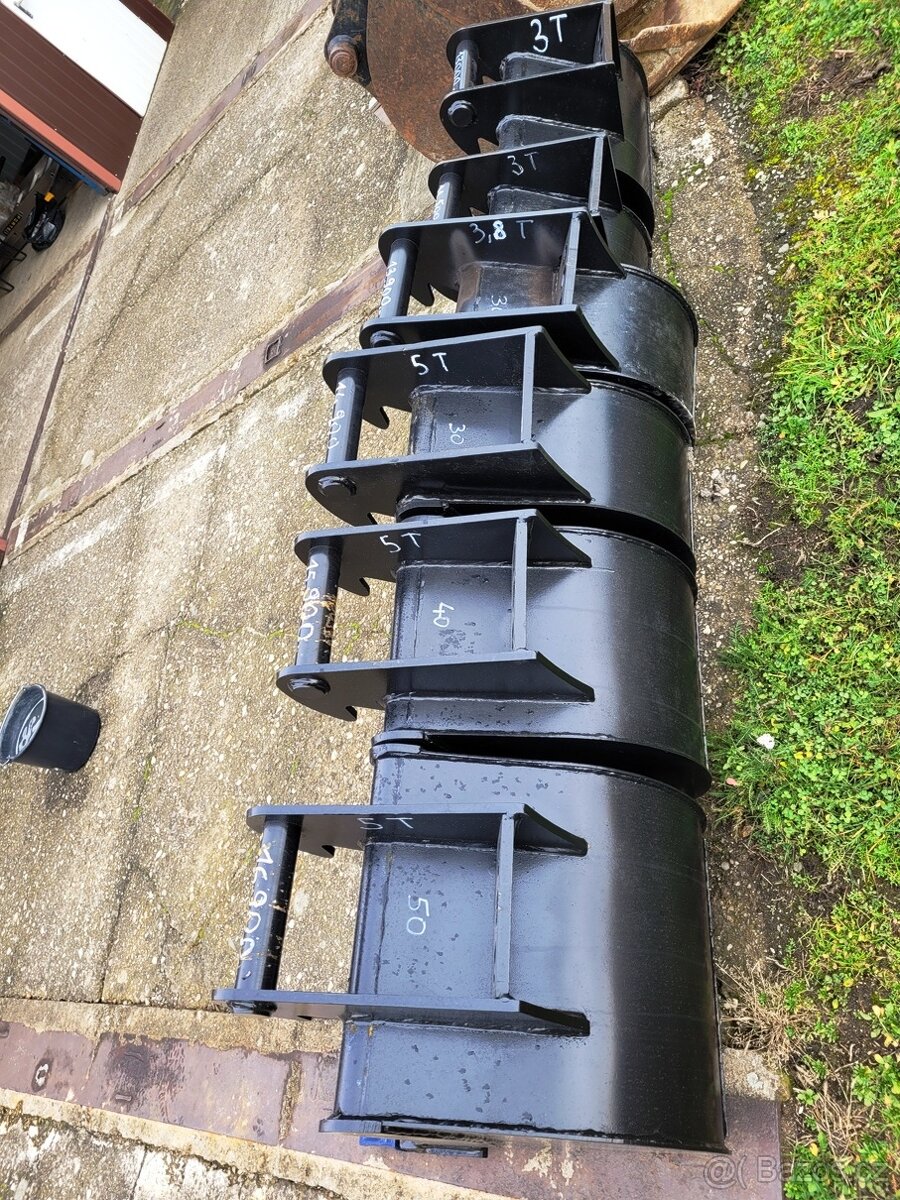 podkopové lopaty k minibagrům - 3