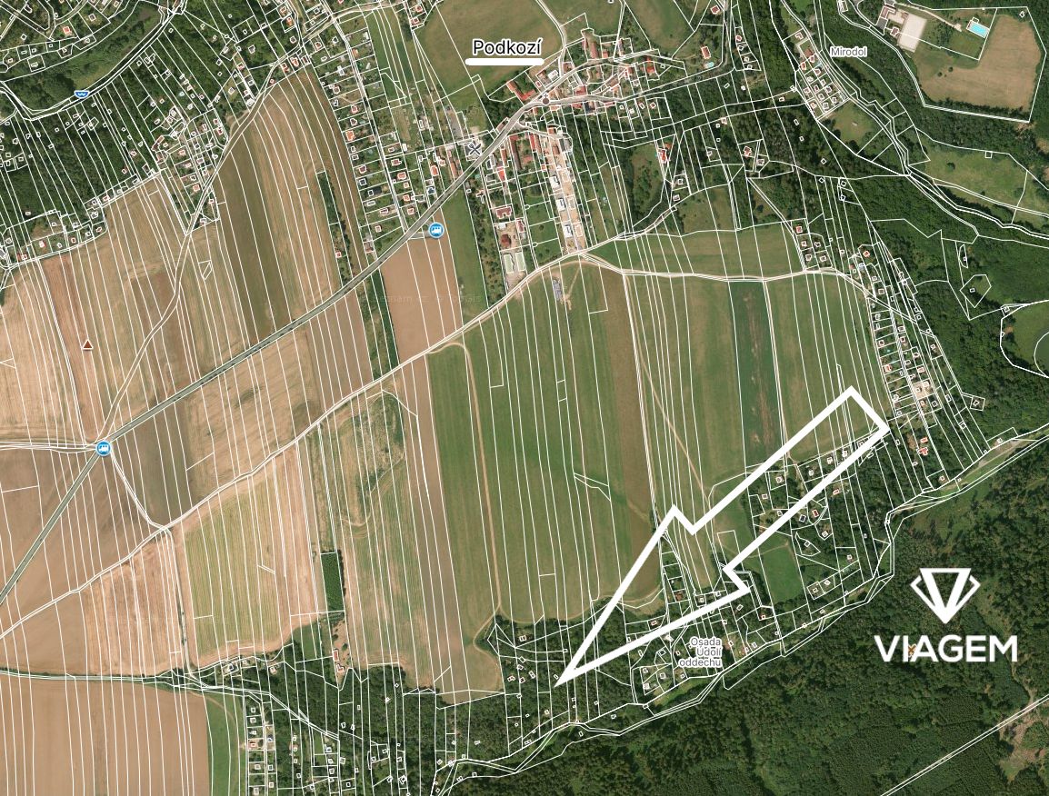 Zahrada 4 361 m² - 3