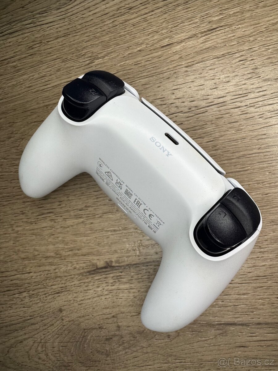 2x Bezdrátový ovladač Sony DualSense pro PS5 bílý - 3