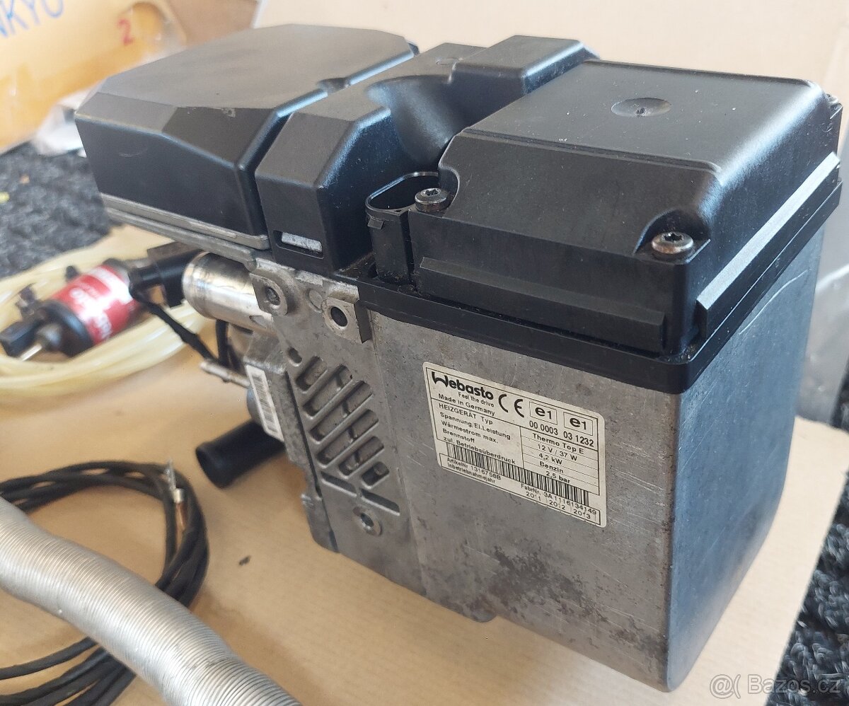 Webasto ThermoTop E (Benzin) 12V sada s DO+hodiny - 3