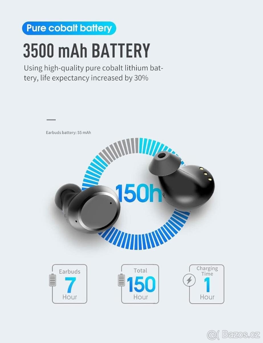 Nová bluetooth sluchátka TWS-S20 - 3