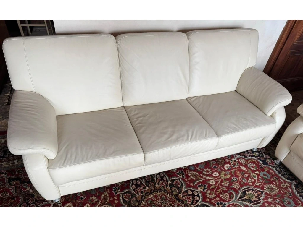 Moderní kožená sedací souprava 3+2,3338 - 3