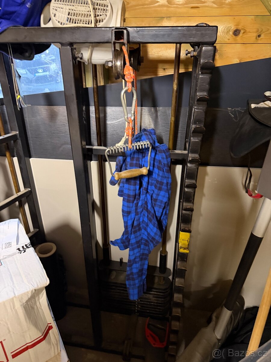 Posilovací stroje, pytel, závaží, osy - 3