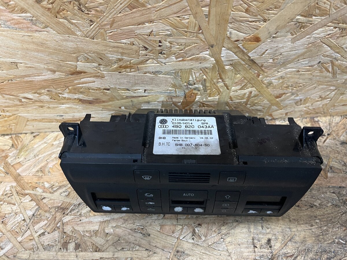 PANEL OVLÁDÁNÍ TOPENÍ AUDI A6 C5 4B0820043AA - 3