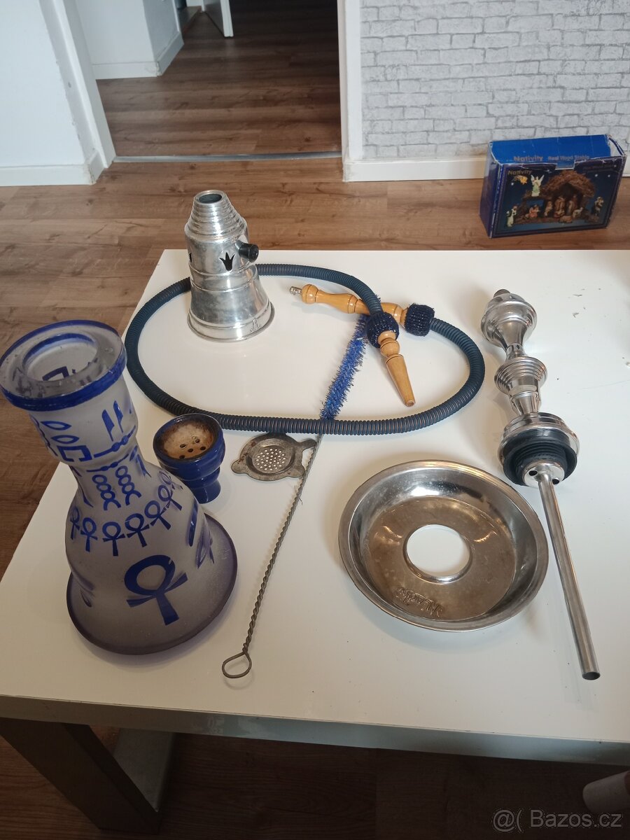 🔥 Velká vodní dýmka 72 cm – kompletní, plně funkční 🔥 - 3