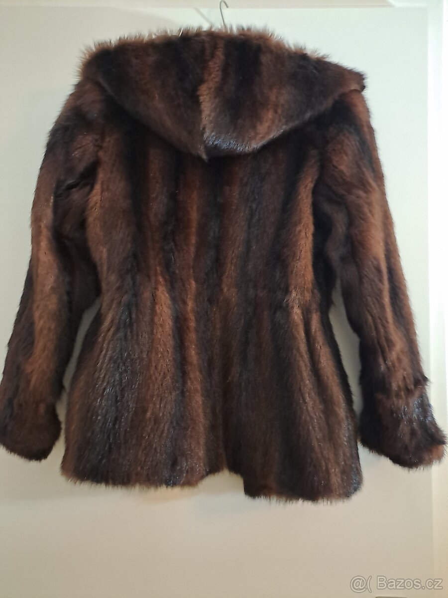 Norkový kožich, bunda Saga mink. - 3