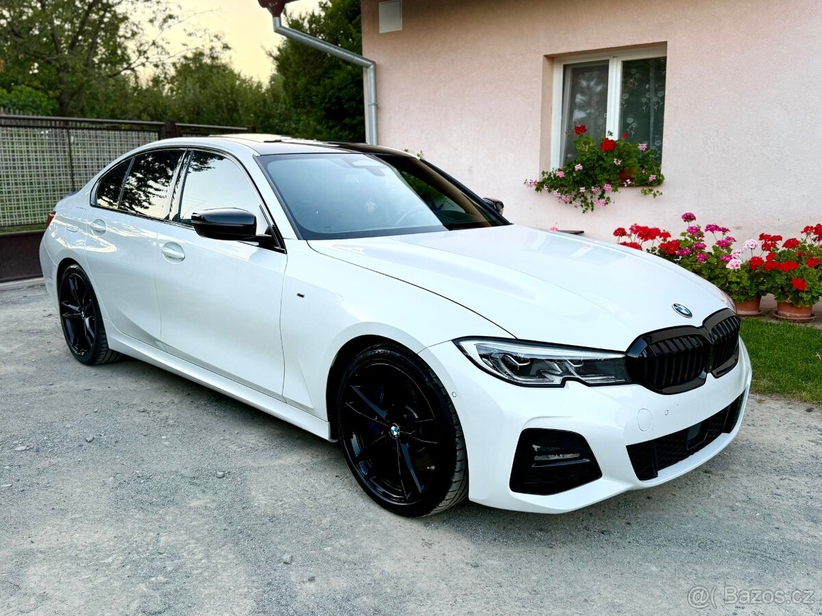 BMW 330i G20 2019 Mpaket zadokolka 190kw, bílá perleť, 19" - 3