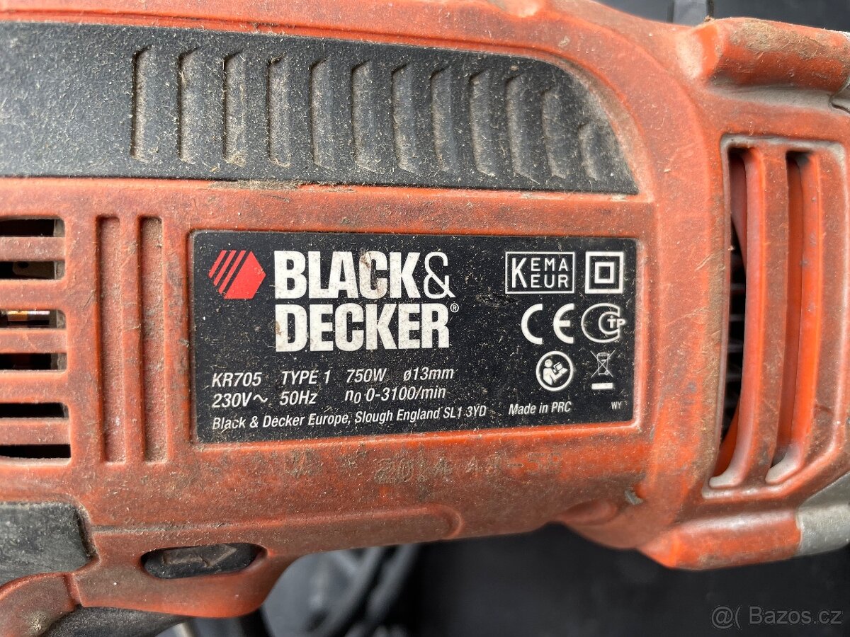 BLACK&DECKER KR705K-XK příletová vrtačka - 3