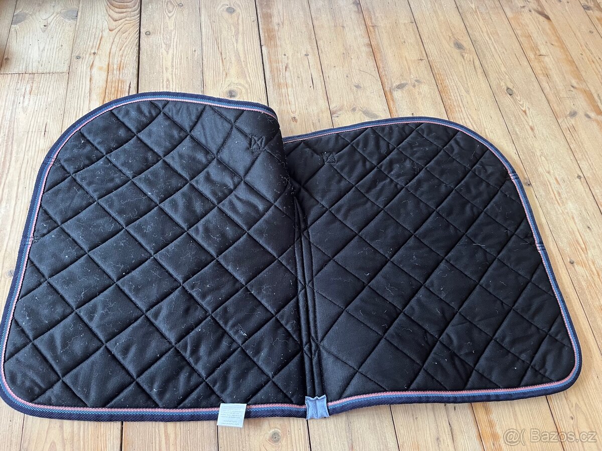 Modrá podsedlová dečka HKM - 3