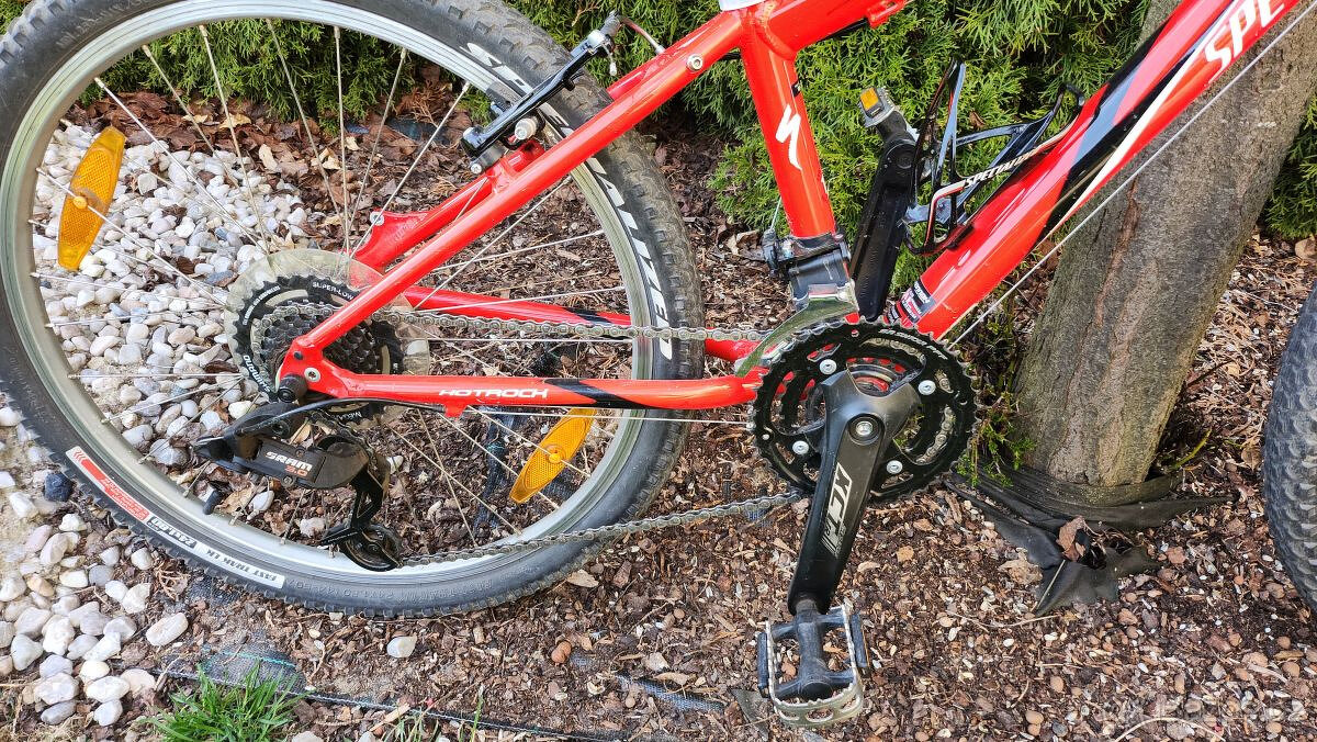 Dětské kolo Specialized Hotrock 24 červené - 3
