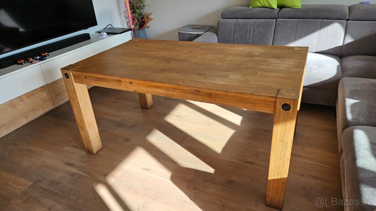 Jídelní stůl masiv 160x80 - 3