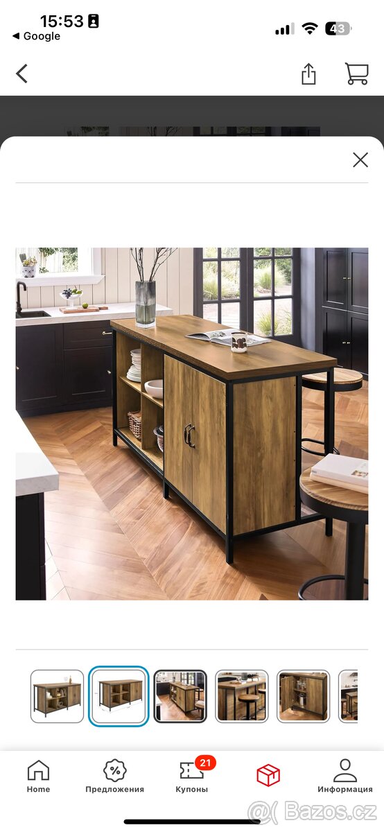 Kuchyňsky stůl, ostrov - 3