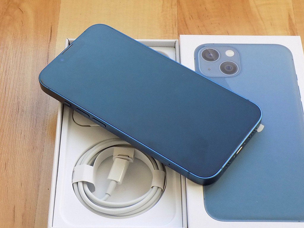  APPLE iPhone 13 128GB Blue - ZÁRUKA - TOP STAV - 3