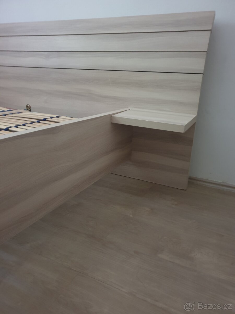 dvoupostel Linea, barva dub - 3