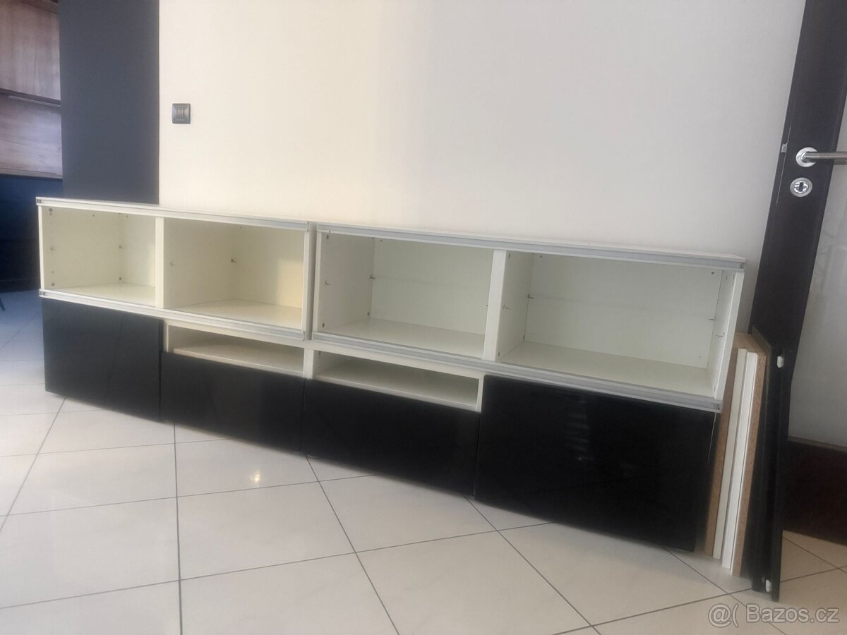 🖤 Ikea Besta - TV stěna 240 cm - 3