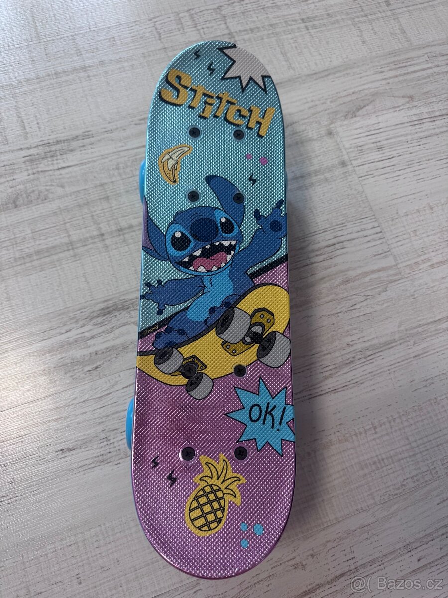 Skateboard Stitch s přilbou - 3