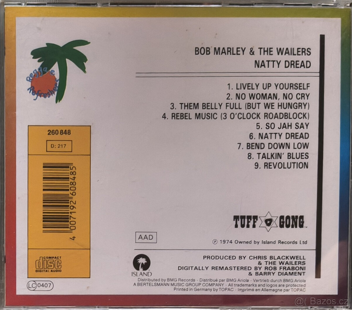 CD Bob Marley: Natty Dread / Rastaman Vibration - 3