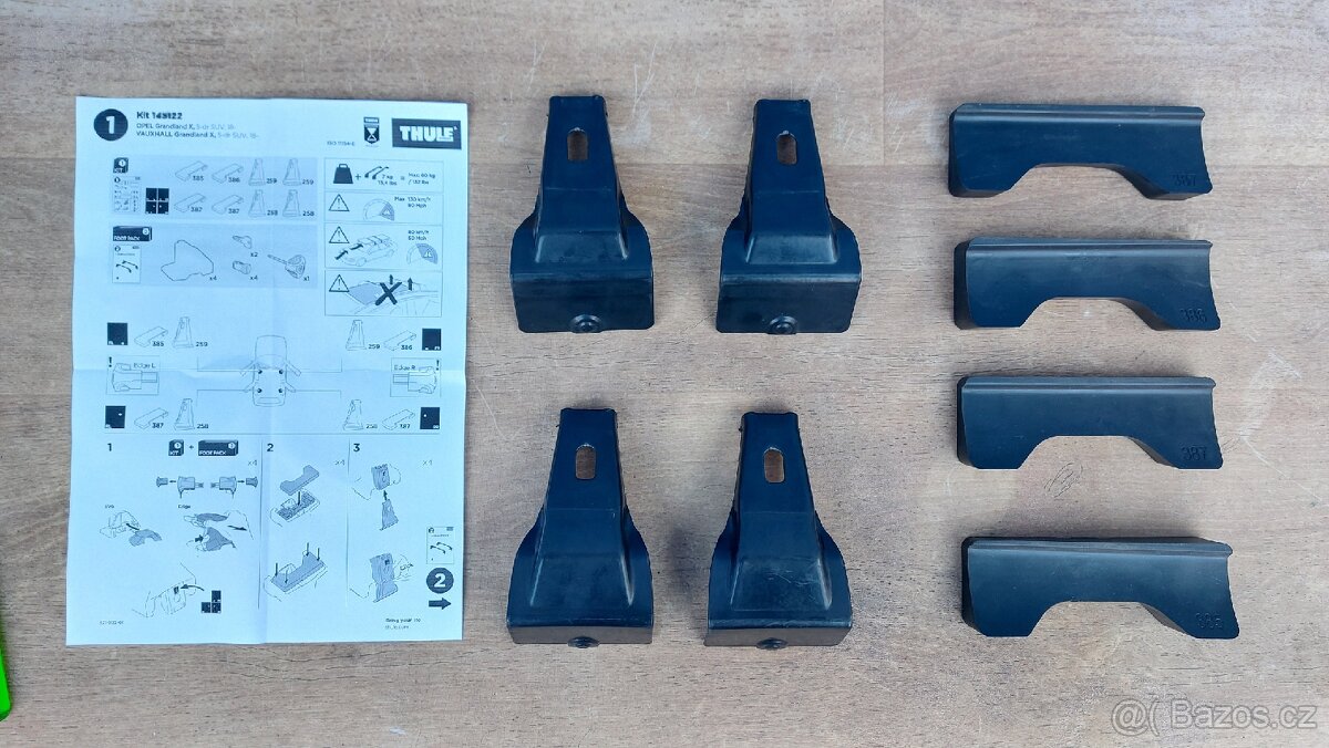 Kit Thule 5076, 5122 Opel Crossland X 17- - 3