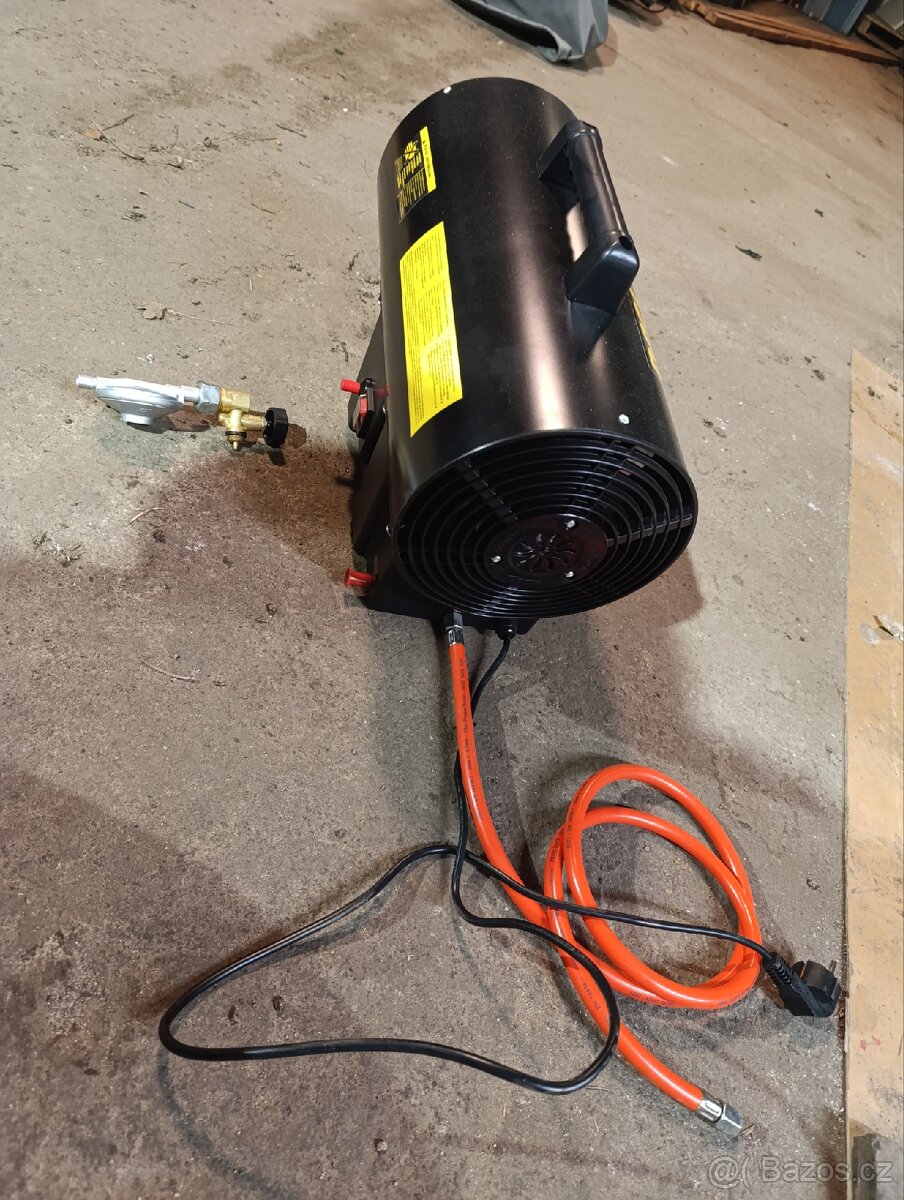 Plynové topidlo Dřel 30kw - 3