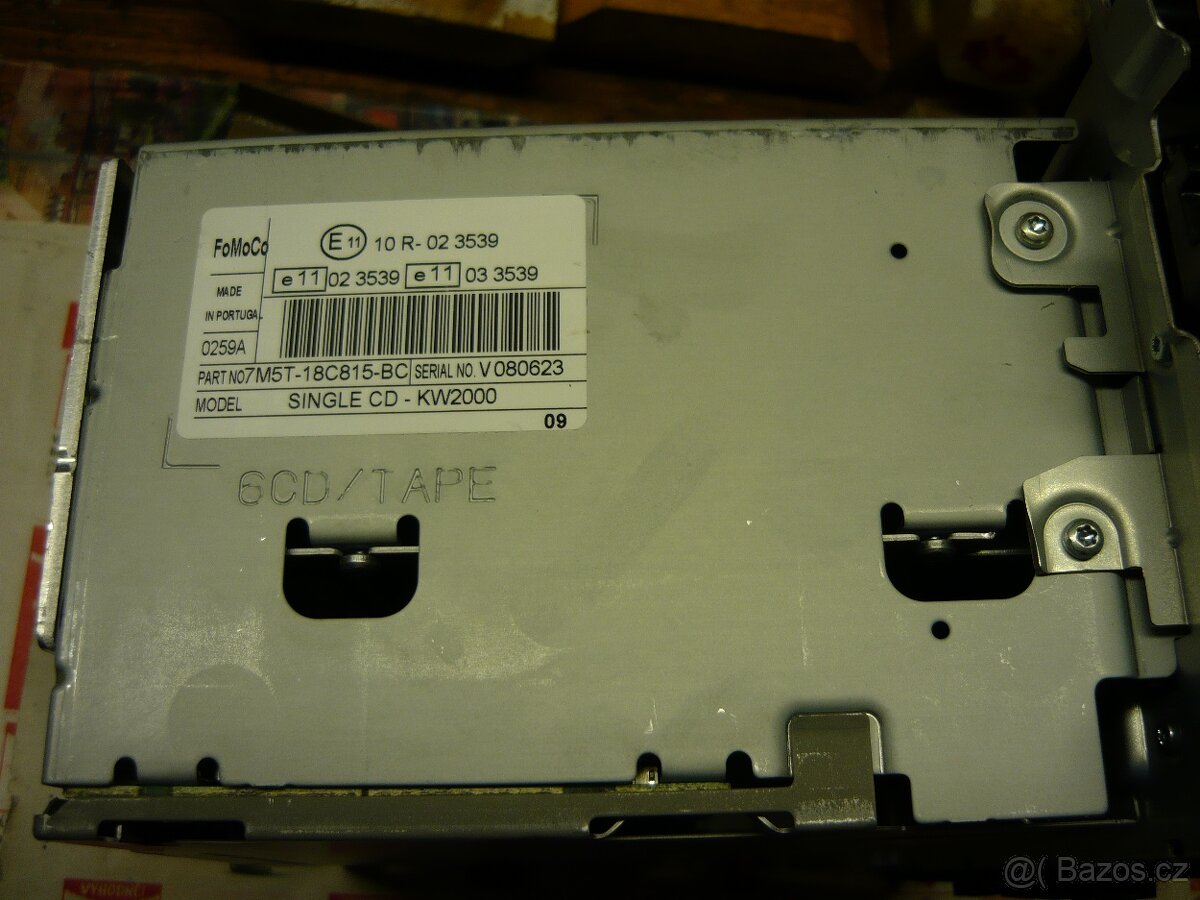 Autorádio FORD 6000 CD r.v.2010 - 3