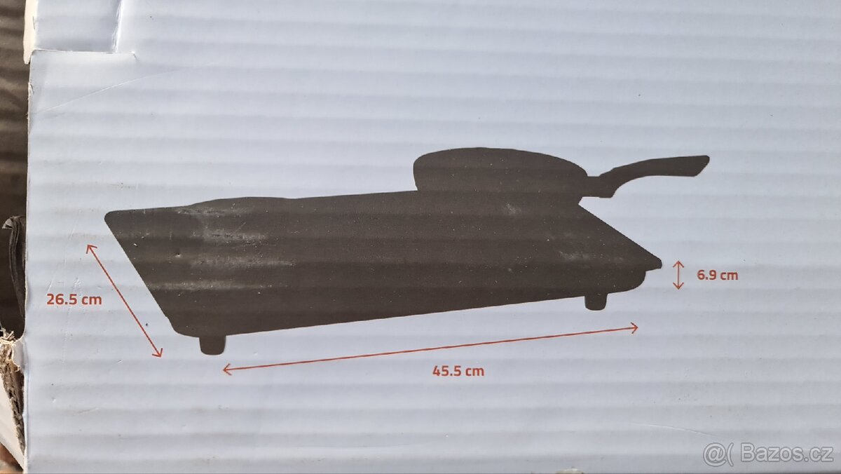 Dvouplotýnkový elektrický vařič Livoo 2500W (DOC168N) - 3