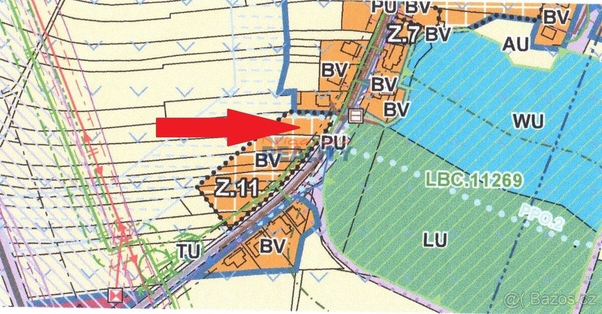Prodej pozemku 2147m2 u Třeboně pro bydlení - 3