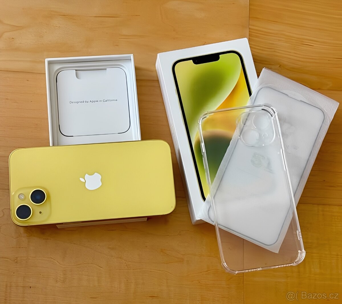 iPhone 14 Yellow BATERIE 100% TOP - 3