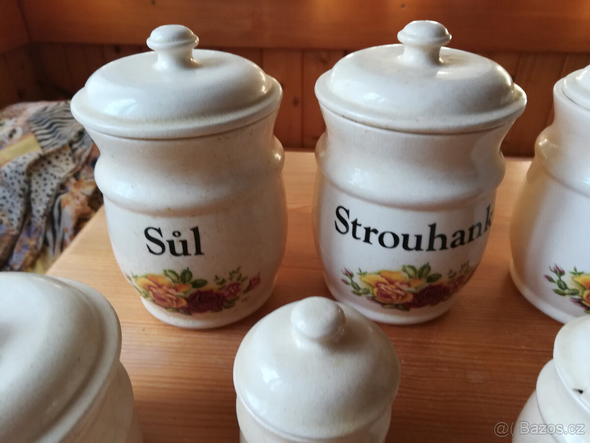 Keramický servis + police - 3